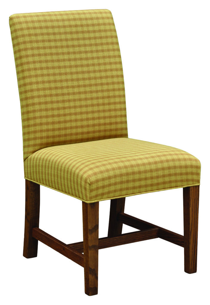 Alcott Low Back Straight Top Upholstered Arm Chair - Heritage Amish  Furniture